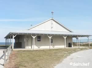 restrooms at burney park