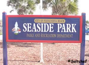 seaside park sign
