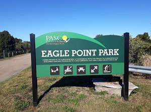 Eagle Point park in New Port Richey eagle point park new port richey florida