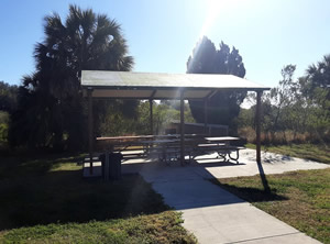 Typical picnic pavilion at Eagle Point Park in New Port Richey, Florida typical pavilion at eagle point park new port richey