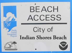 indian shoes beach accesses