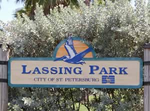 sign at lassing park