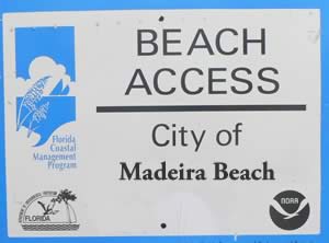 madeira beach accesses