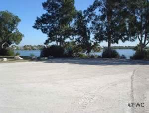 parking at sunset beach small boat ramp