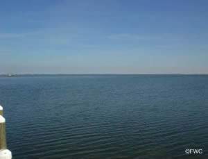 view of santa rosa sound from woodlawn beach boat ramp