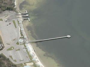 shoreline park fishing pier gulf breeze fl