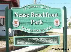 nease beachfront park sign