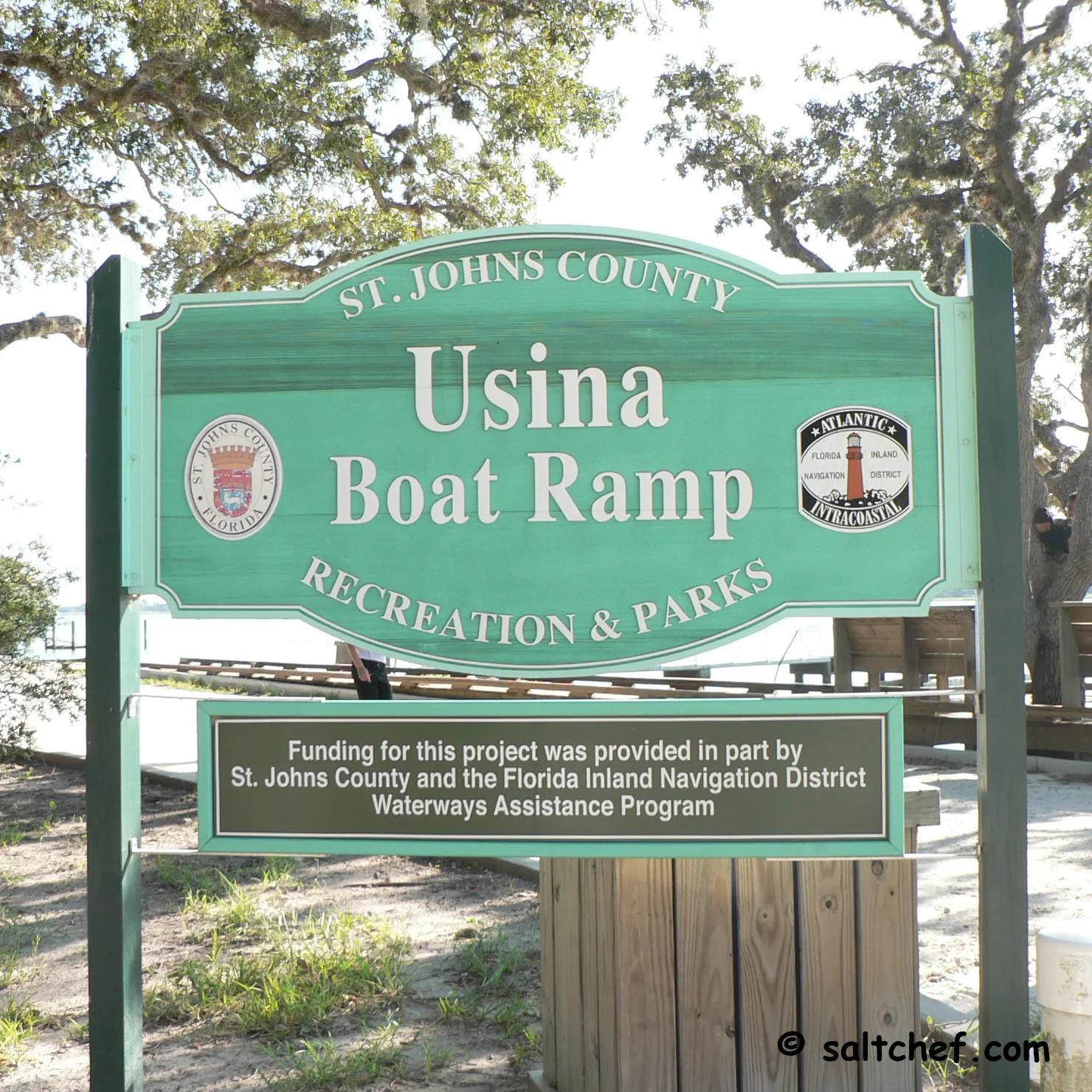 boat ramp along intracoastal 32084