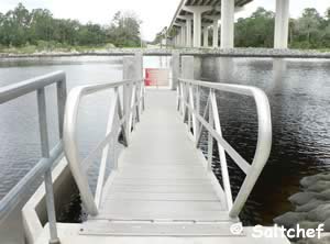 loading dock at palm valley boat ramp