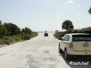 dondanville road drive on beach access florida