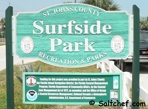 surfside park sign