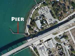 pier near south causeway fort pierce florida