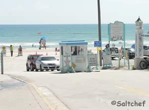 drive on beach access near birthplace of speed park