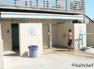 restrooms near drive on beach access at birthplace of speed park