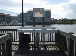 fish cleaning table halifax harbor marina daytona beach