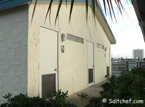 restrooms at port orange causeway park and boat ramp