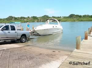 coming back to the ramp from a great day on the water in oak hill fl