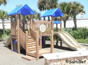 playground at beachcomber park in daytona beach shores