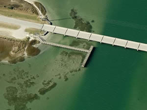 fishing pier at harkers island nc