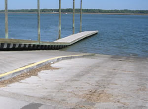 he trask boat ramp, bluffton, sc