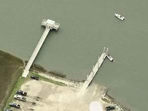 cherry landing pier on wadmalaw island